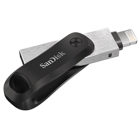 SanDisk iXpand USB flash drive 64 GB USB Type-A / Lightning 3.2 Gen 2 (3.1 Gen 2) Black, Silver | Techbox