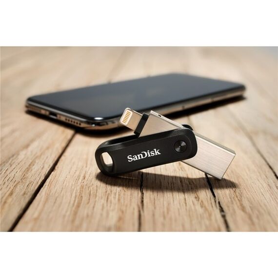 SanDisk SDIX60N-128G-GN6NE USB flash drive 128 GB 3.2 Gen 1 (3.1 Gen 1) Grey, Silver | Techbox