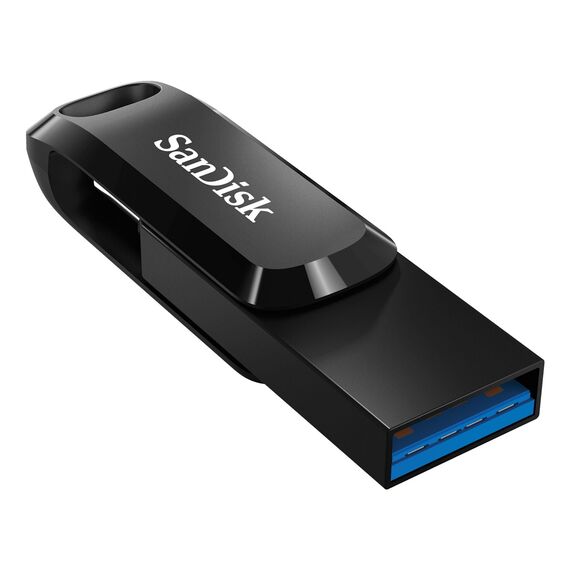 SanDisk Ultra Dual Drive Go USB flash drive 512 GB USB Type-A / USB Type-C 3.2 Gen 1 (3.1 Gen 1) Black - USB Sticks - Peripherals - Techbox