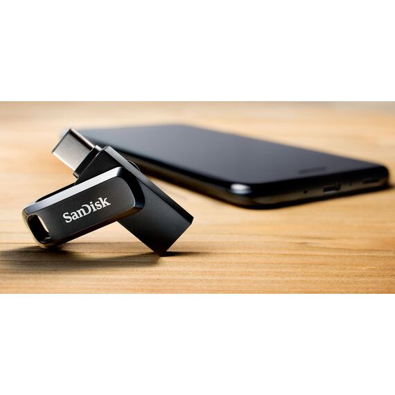 SanDisk Ultra Dual Drive Go USB flash drive 512 GB USB Type-A / USB Type-C 3.2 Gen 1 (3.1 Gen 1) Black - USB Sticks - Peripherals - Techbox