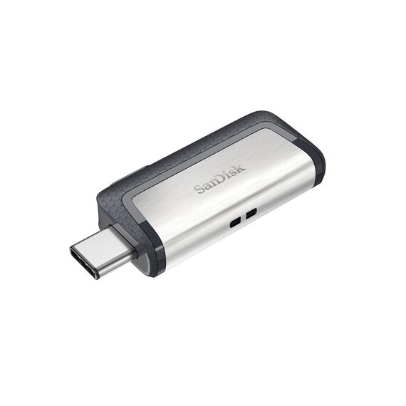 Sandisk Ultra Dual Drive USB Type-C USB flash drive 128 GB USB Type-A / USB Type-C 3.2 Gen 1 (3.1 Gen 1) Black,Silver - USB Sticks - Peripherals - Techbox