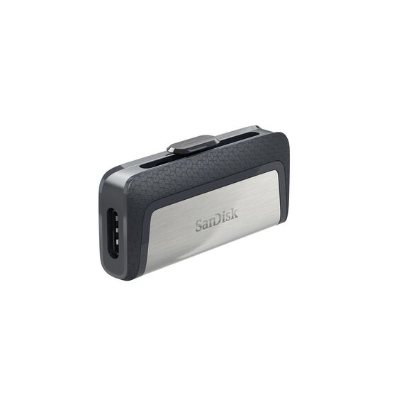 Sandisk Ultra Dual Drive USB Type-C USB flash drive 128 GB USB Type-A / USB Type-C 3.2 Gen 1 (3.1 Gen 1) Black,Silver - USB Sticks - Peripherals - Techbox
