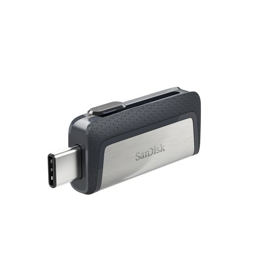 Sandisk Ultra Dual Drive USB Type-C USB flash drive 128 GB USB Type-A / USB Type-C 3.2 Gen 1 (3.1 Gen 1) Black,Silver - USB Sticks - Peripherals - Techbox