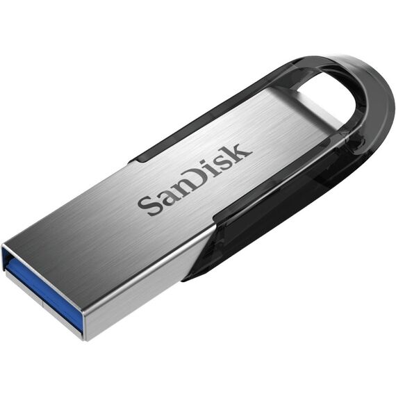 SanDisk ULTRA FLAIR USB flash drive 64 GB USB Type-A 3.0 Black, Silver - USB Sticks - Peripherals - Techbox