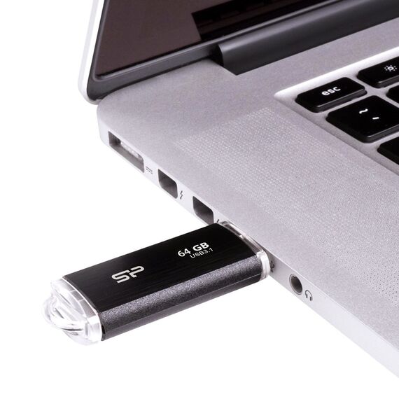 Silicon Power Blaze B02 USB flash drive 64 GB USB Type-A 3.2 Gen 1 (3.1 Gen 1) Black - USB Sticks - Peripherals - Techbox