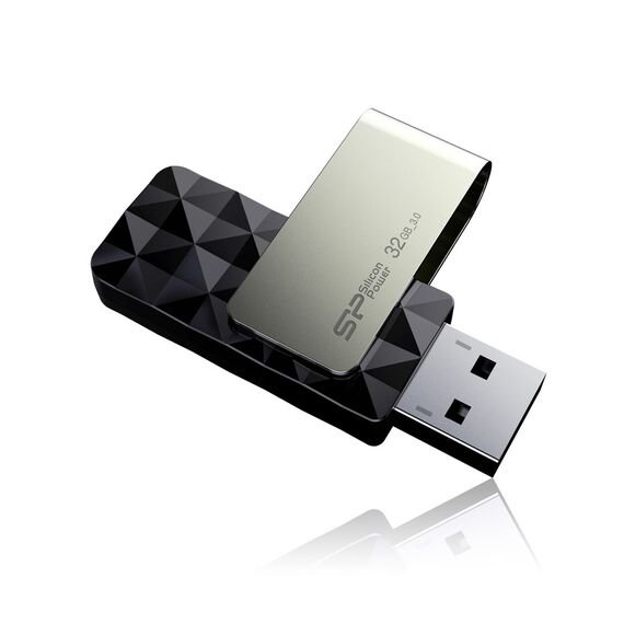 Silicon Power Blaze B30 USB flash drive 32 GB USB Type-A 3.0 (3.1 Gen 1) Black - USB Sticks - Peripherals - Techbox