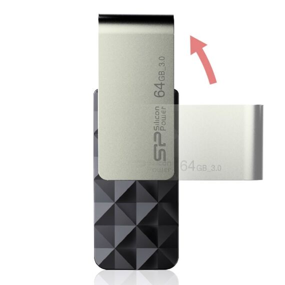 Silicon Power Blaze B30 USB flash drive 32 GB USB Type-A 3.0 (3.1 Gen 1) Black - USB Sticks - Peripherals - Techbox