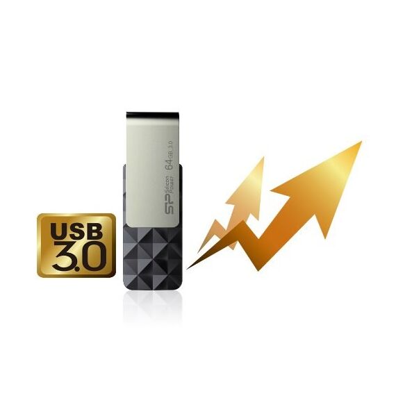 Silicon Power Blaze B30 USB flash drive 32 GB USB Type-A 3.0 (3.1 Gen 1) Black - USB Sticks - Peripherals - Techbox