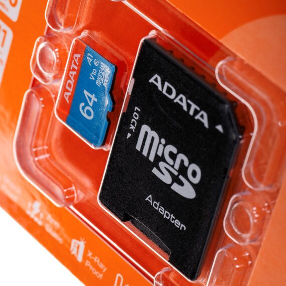 ADATA 64GB, microSDHC, Class 10 UHS-I | Techbox
