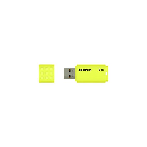 Goodram UME2 USB flash drive 8 GB USB Type-A 2.0 Yellow - USB Sticks - Peripherals - Techbox