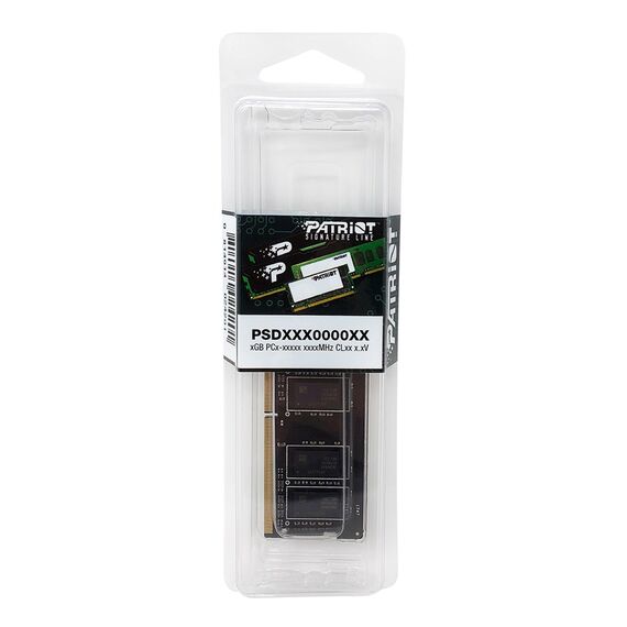 Memory module PATRIOT SIGNATURE DDR4 SO-DIMM 8GB 3200MHz (PSD48G32002S) | Techbox