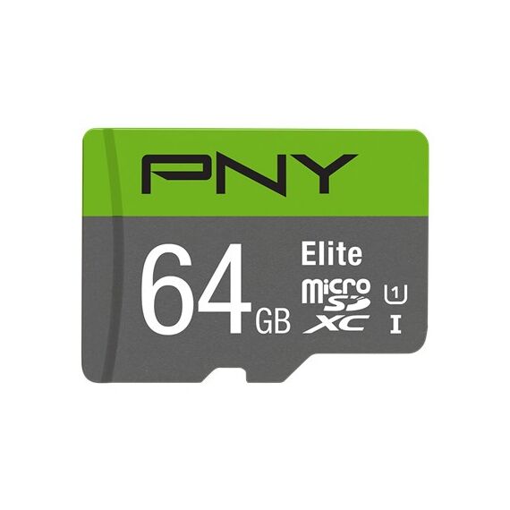 PNY Elite 64 GB MicroSDXC Class 10 | Techbox