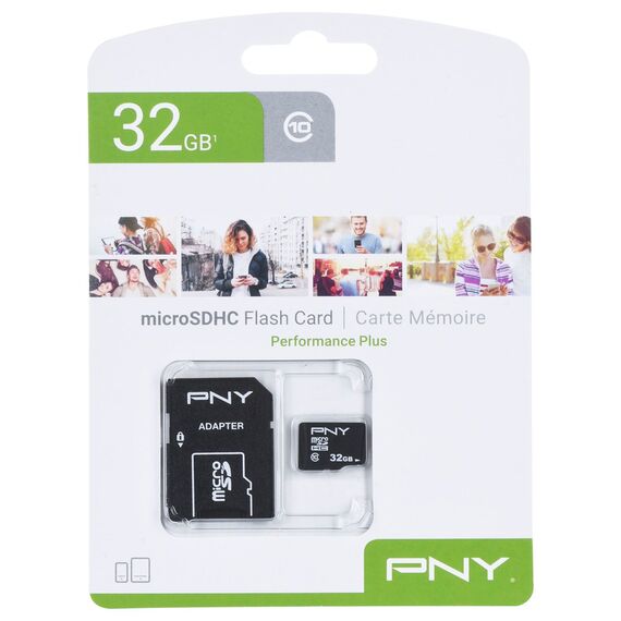 PNY Performance Plus 32 GB MicroSDHC Class 10 | Techbox