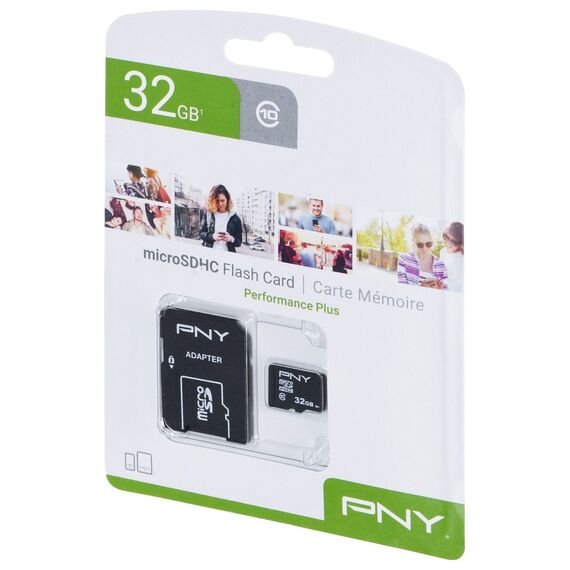 PNY Performance Plus 32 GB MicroSDHC Class 10 | Techbox