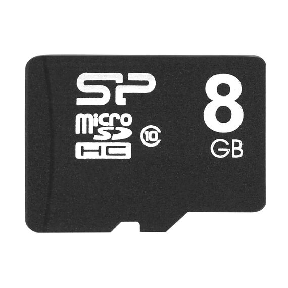 Silicon Power SP008GBSTH010V10SP memory card 8 GB MicroSDHC Class 10 - Memory Cards - Smartphones - Techbox