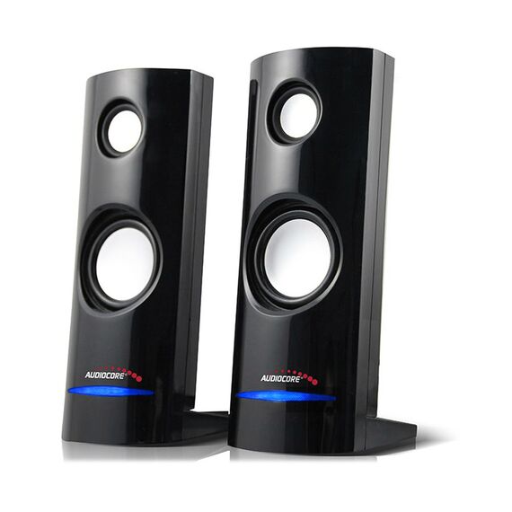 Audiocore AC860 loudspeaker 2-way 4 W Black Wired | Techbox