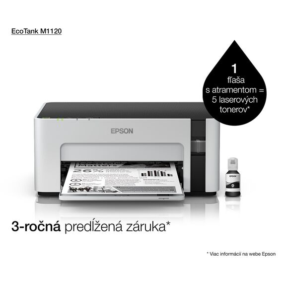 Epson EcoTank M1120 inkjet printer 1440 x 720 DPI A4 Wi-Fi | Techbox