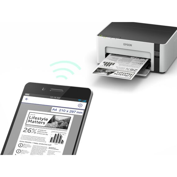 Epson EcoTank M1120 inkjet printer 1440 x 720 DPI A4 Wi-Fi | Techbox