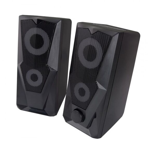 Esperanza EGS103 Speakers 2.0 USB LED 6 W Black - Speakers - Speakers & Headphones - Techbox