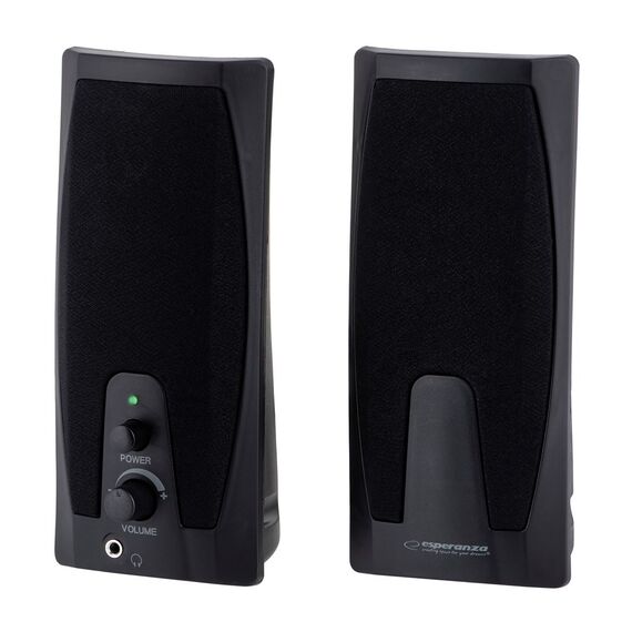 Esperanza EP110 loudspeaker 2-way 6 W Black Wired - Speakers - Speakers & Headphones - Techbox
