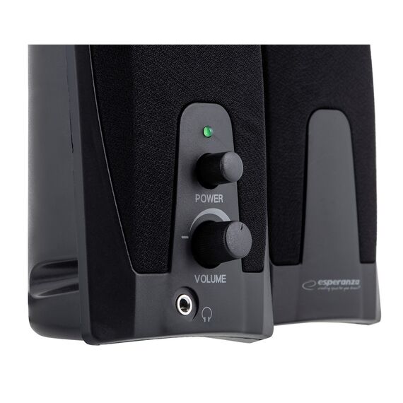 Esperanza EP110 loudspeaker 2-way 6 W Black Wired - Speakers - Speakers & Headphones - Techbox