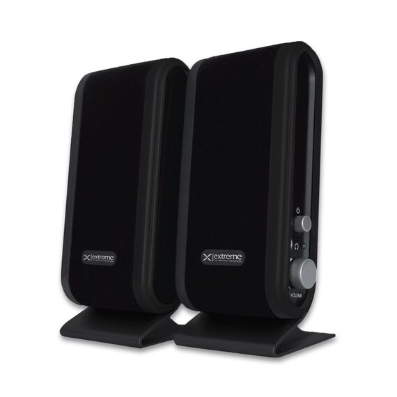Extreme XP102 Speakers 2.0 channels 4 W Black - Speakers - Speakers & Headphones - Techbox
