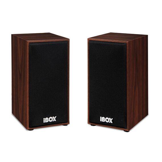 iBox IGLSP1 loudspeaker 10 W Cherry Wired - Speakers - Speakers & Headphones - Techbox