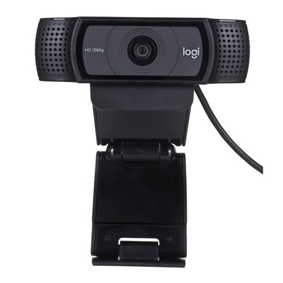 Logitech C920e HD 1080p webcam 1920 x 1080 pixels USB 3.2 Gen 1 (3.1 Gen 1) Black | Techbox