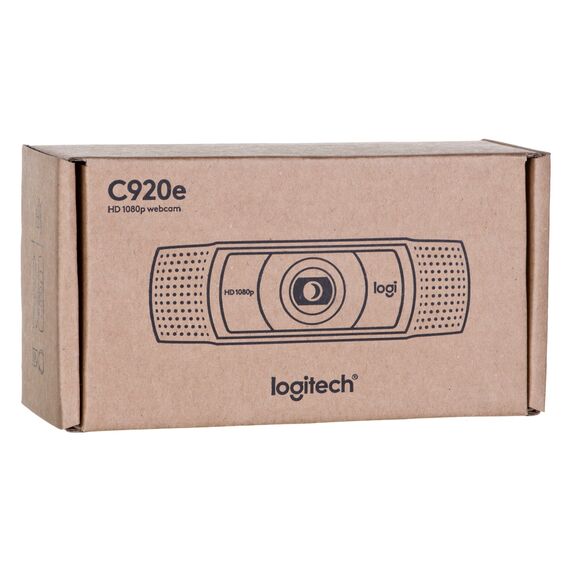 Logitech C920e HD 1080p webcam 1920 x 1080 pixels USB 3.2 Gen 1 (3.1 Gen 1) Black | Techbox