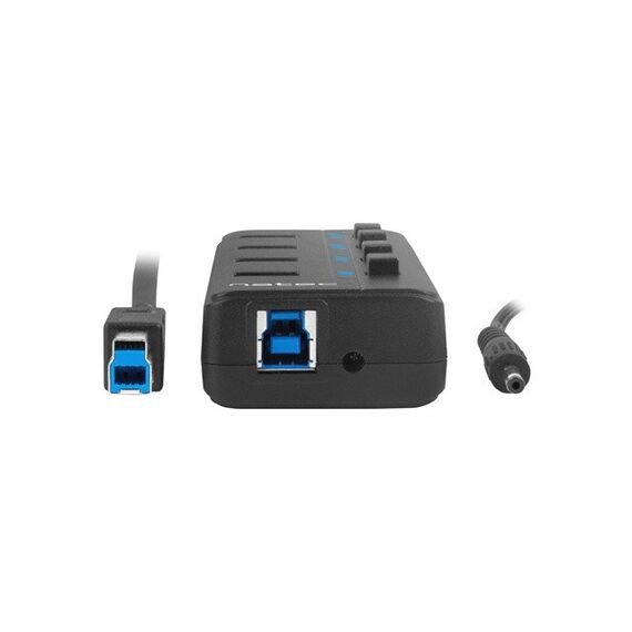 NATEC HUB USB 3.0 MANTIS 2 4-PORTS WITH SWITCH+POWER SUPPLY - USB Hubs & Card Readers - Peripherals - Techbox