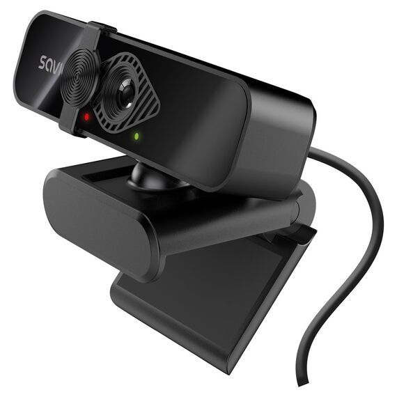 Savio CAK-06 webcam 3840 x 2160 pixels USB Black | Techbox
