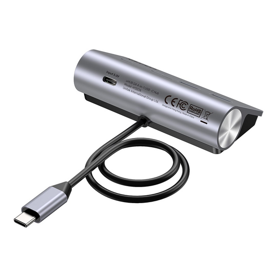 UNITEK ALUMINIUM USB-C HUB 2X USB-A 2X USB-C 5GBPS - USB Hubs & Card Readers - Peripherals - Techbox