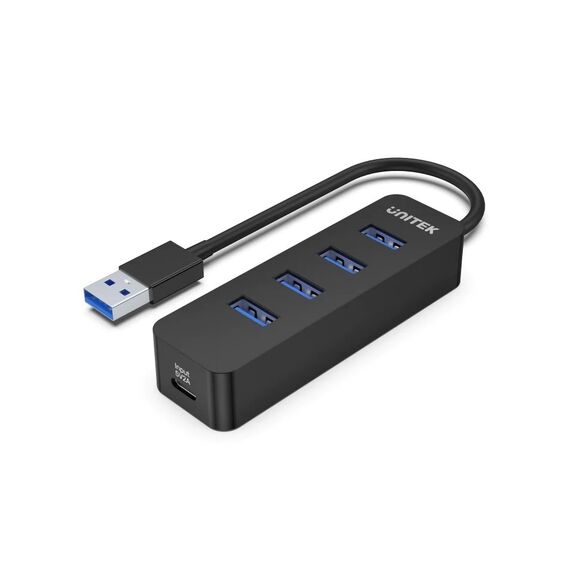 UNITEK HUB USB-A 4X USB-A 3.1, ACTIVE,10W, H1117A - USB Hubs & Card Readers - Peripherals - Techbox