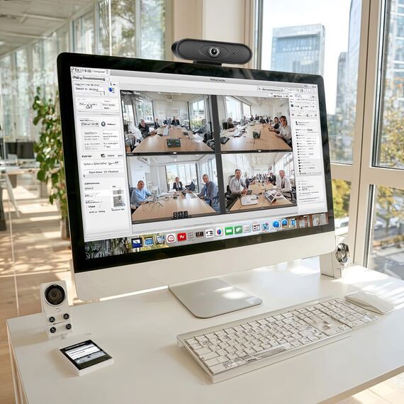 USB Nano RS RS680 HD 1080P (1920x1080) webcam with built-in microphone, - Webcams - Peripherals - Techbox