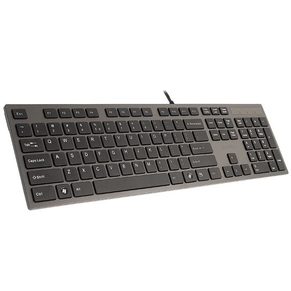 A4Tech KV-300H keyboard USB QWERTY Black,Grey - Keyboards - Keyboards & Mice - Techbox