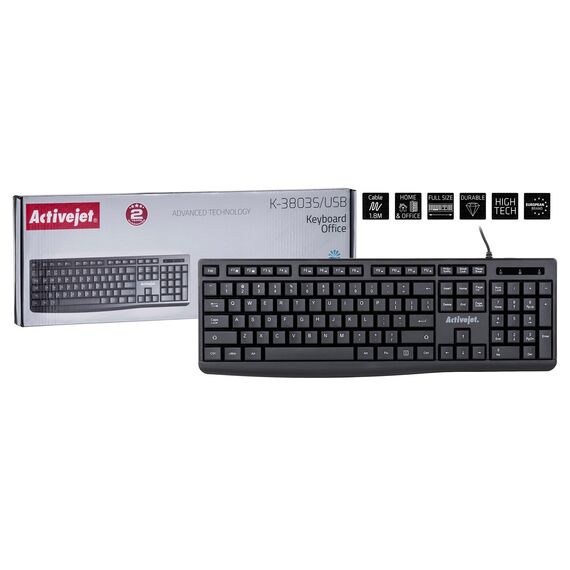 Activejet K-3803S USB keyboard | Techbox