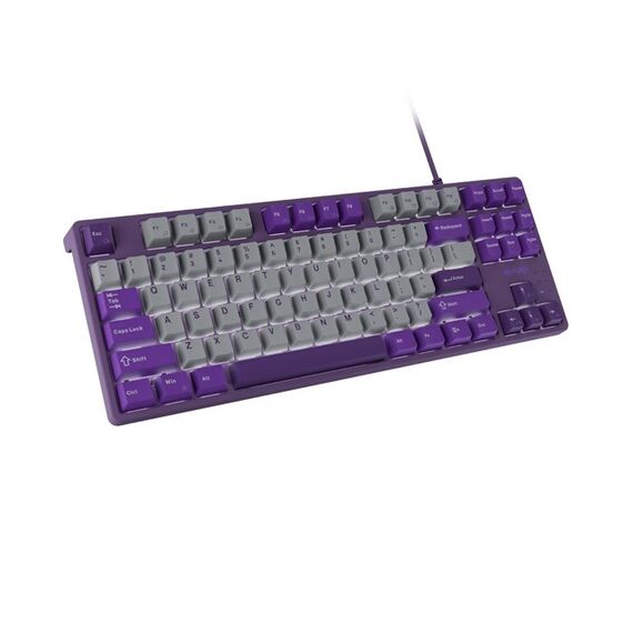 FURY Kanabo K2 Gaming Keyboard US white backlight mechanical grey-purple - Keyboards - Keyboards & Mice - Techbox