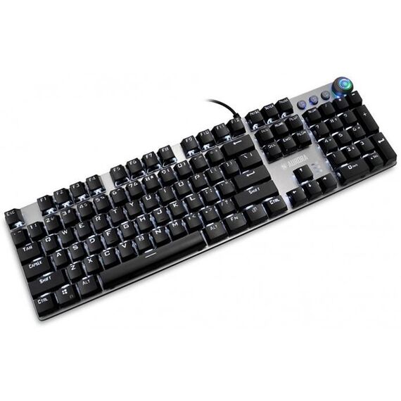 iBox Aurora K-4 keyboard USB QWERTY Black - Keyboards - Keyboards & Mice - Techbox