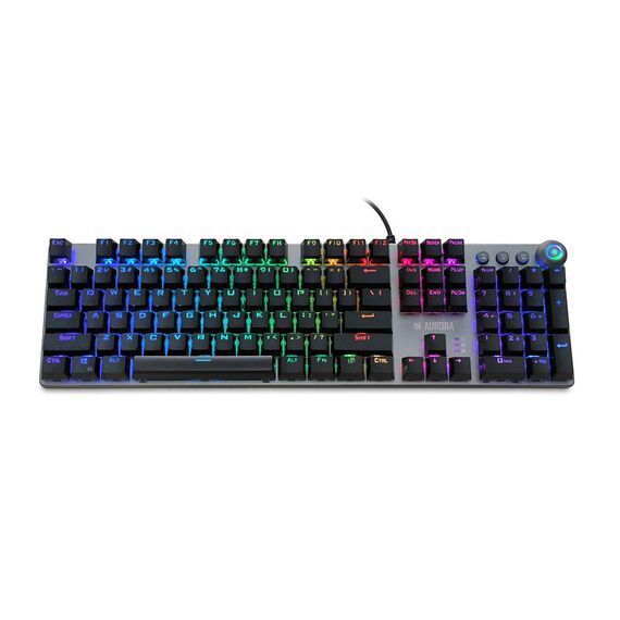 iBox Aurora K-4 keyboard USB QWERTY Black - Keyboards - Keyboards & Mice - Techbox