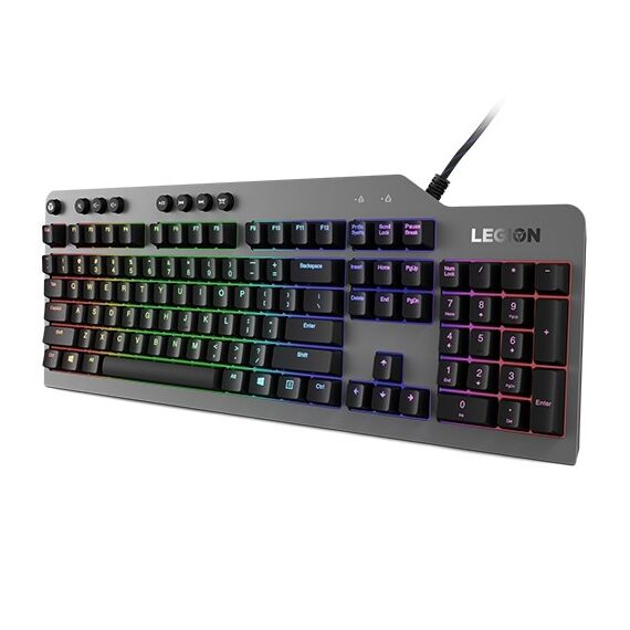 Lenovo Legion K500 keyboard Gaming USB QWERTY US English Black, Grey | Techbox