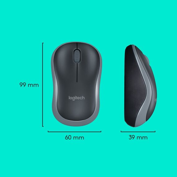 Logitech 920-004508 keyboard Mouse included Home RF Wireless QWERTY US International Black, Silver | Techbox