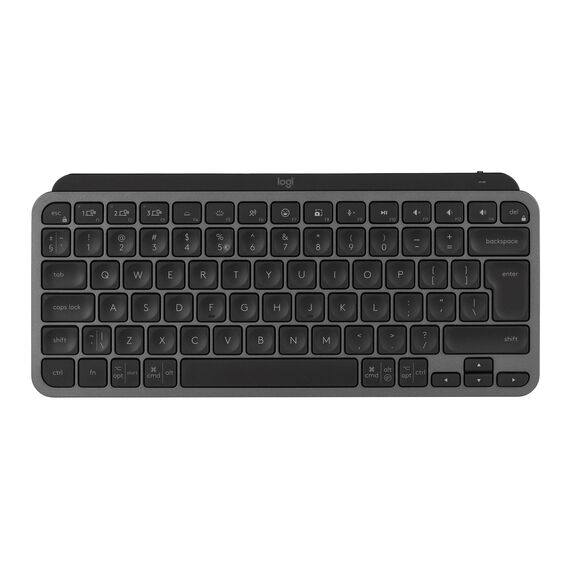 Logitech MX Keys Mini Minimalist Wireless Illuminated Keyboard RF Wireless + Bluetooth QWERTY English Graphite | Techbox