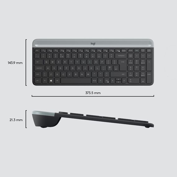 Logitech Slim Wireless Combo MK470 | Techbox