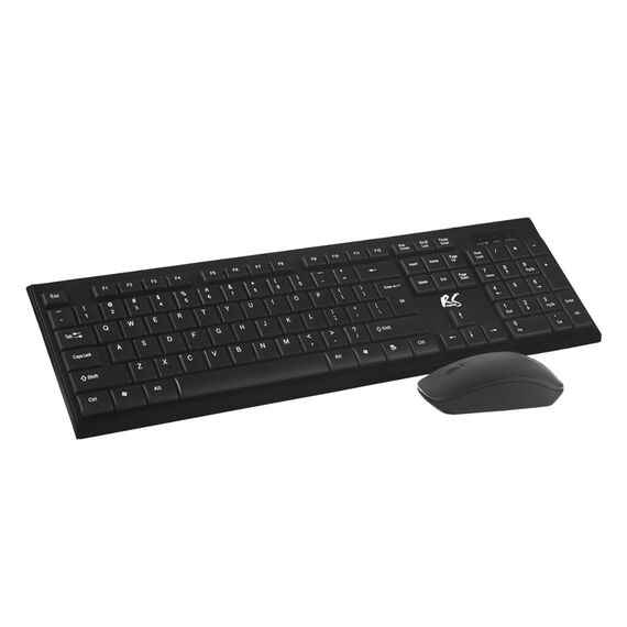 NanoRS Wireless Keyboard and Mouse Combo with Ergonomic Design – RS580 for Smooth and Efficient Use - Desktop SET - Keyboards & Mice - Techbox