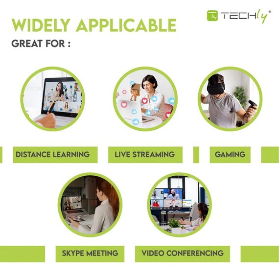 Techly ICC SH-22 microphone Black Conference microphone - Microphones - Speakers & Headphones - Techbox