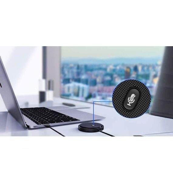 Techly ICC SH-22 microphone Black Conference microphone - Microphones - Speakers & Headphones - Techbox
