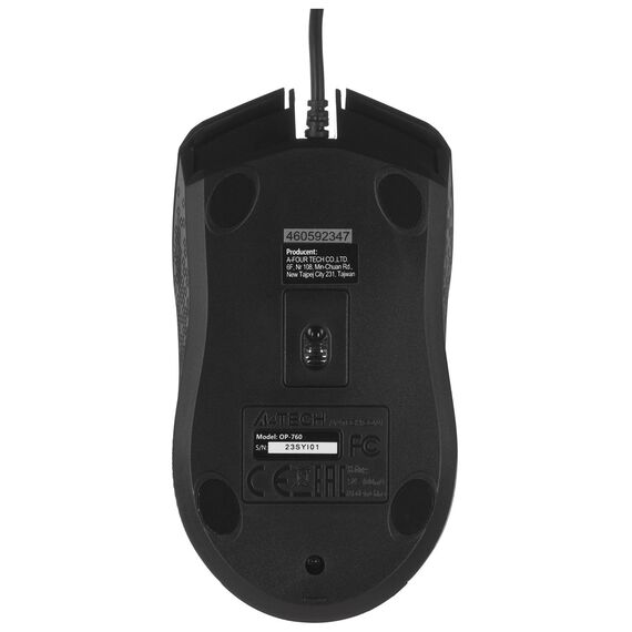 A4Tech OP-760 mouse USB Type-A Optical 1200 DPI | Techbox
