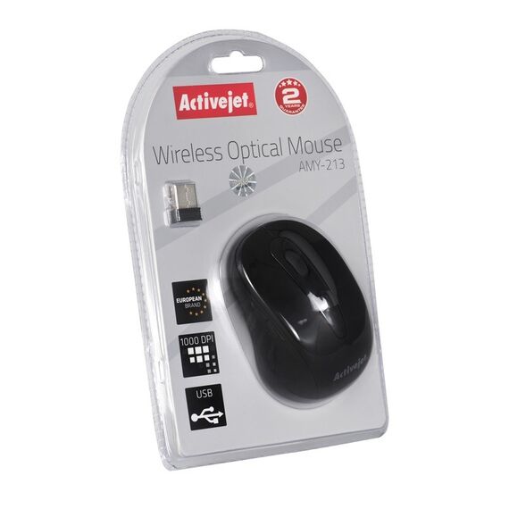 Activejet AMY-213 wireless optical USB mouse - Mice - Keyboards & Mice - Techbox