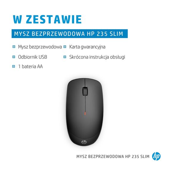 HP 235 Slim Wireless Mouse | Techbox