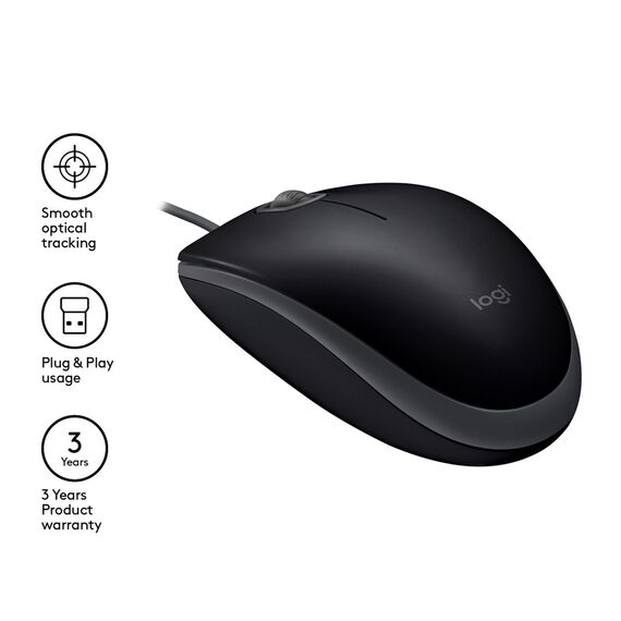 Logitech B110 Silent - Mice - Keyboards & Mice - Techbox